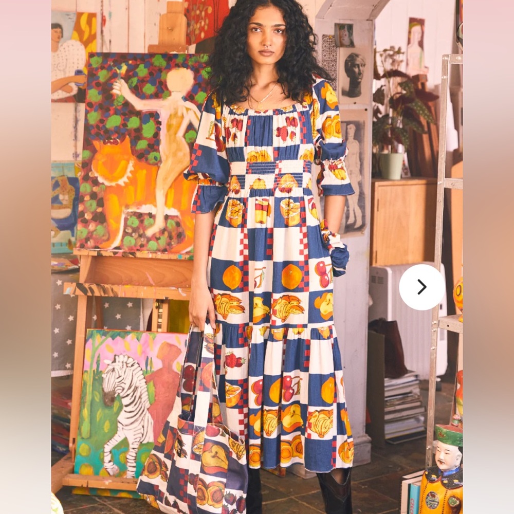 ISO Damson Madder Winifred Fruit Midi